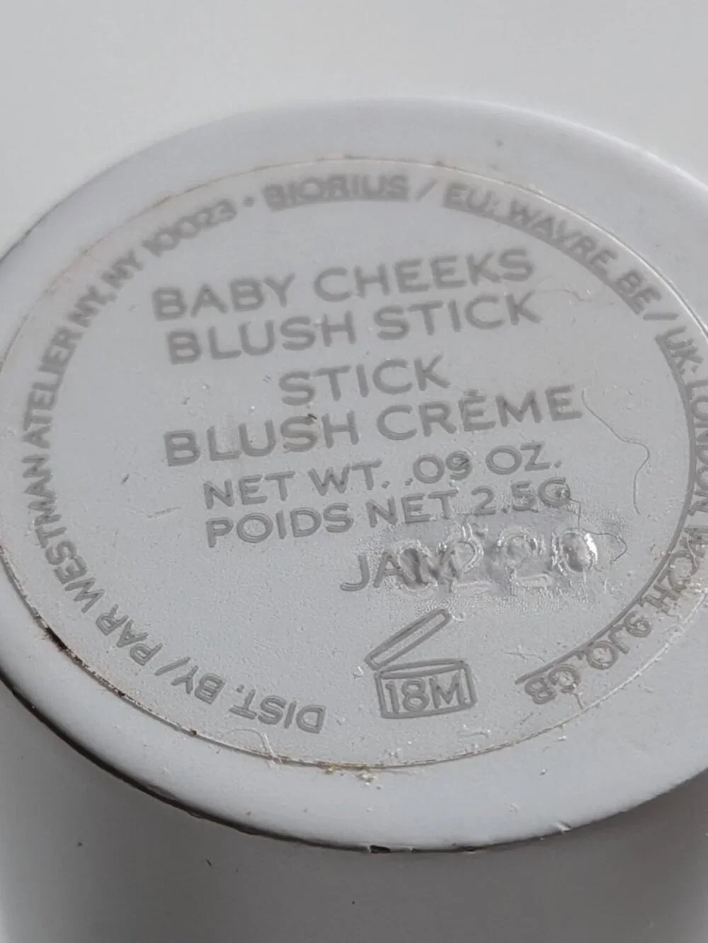 Westman Atelier Mini Petite blush stick | Baby Cheeks in Jam (Limited Edition)